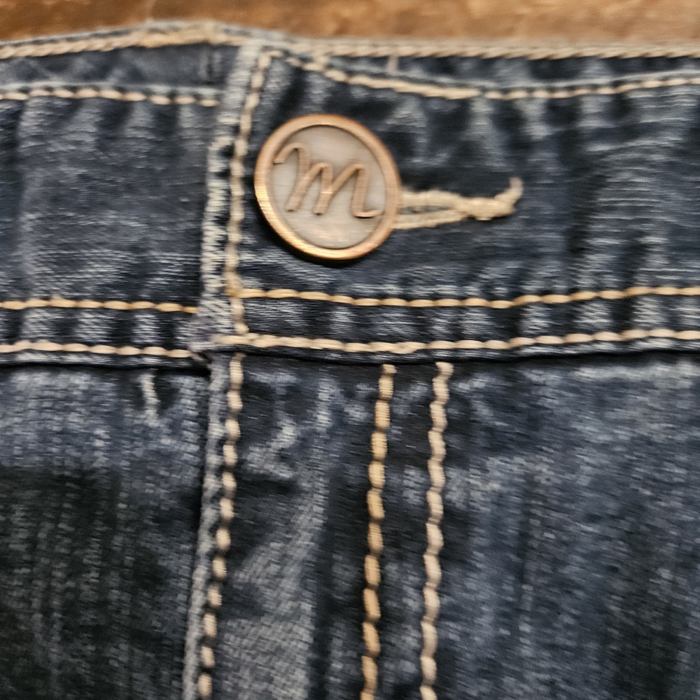 Maurices Women's Boot Cut Jeans in Blue - Picture 8 of 9